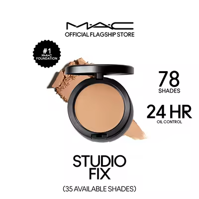 MAC Studio Fix Powder Plus Foundation/ Matte Finish 24 HR Oil-Control (35 Shades) Best Seller