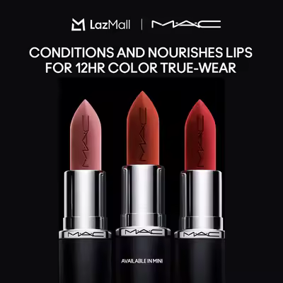 MAC Macximal SIlky Matte Lipstick / Iconic matte lipstick now maxed out with 12 hours comfortable wear and silky matte finish to give lips more – Best Seller Tiktok trending matte finish makeup