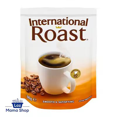 INTERNATIONAL ROAST Instant Soluble Coffee 90g Coffee (Laz Mama Shop)