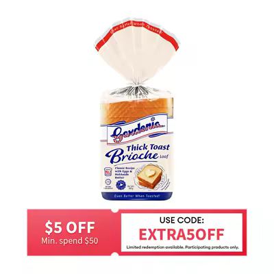 Gardenia Thick Toast Brioche Loaf Bread