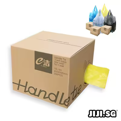 JIJI.SG Eclean Pull-out Garbage Bag Eco-Friendly Bags 45x59cm 200pcs